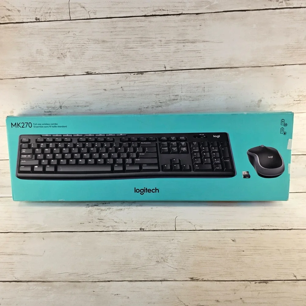 TESTED Logitech MK270 Wireless Keyboard and Mouse Combo Black 920-004536